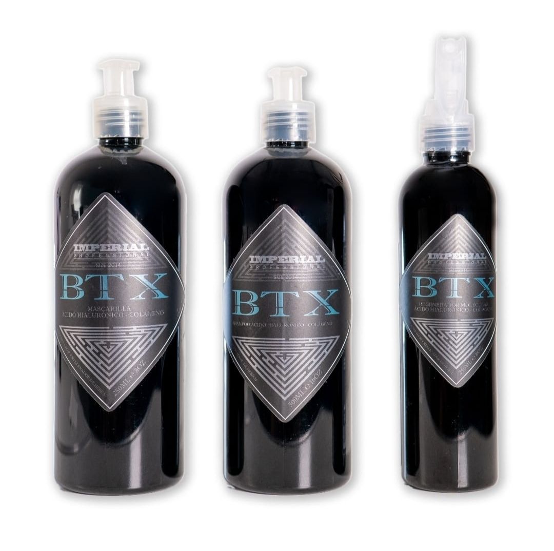Kit 3 pasos BTX REGENERADOR Y RESTRUCTURANTE  500ml.